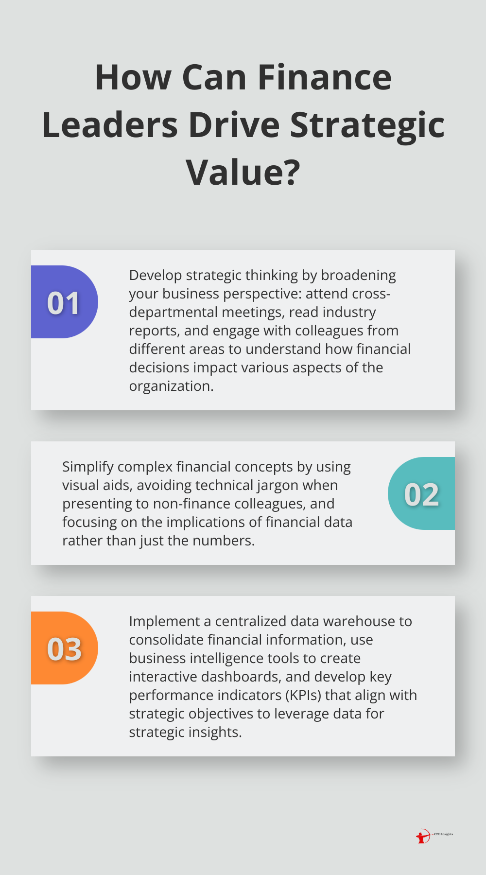 Infographic: How Can Finance Leaders Drive Strategic Value? - Leadership development