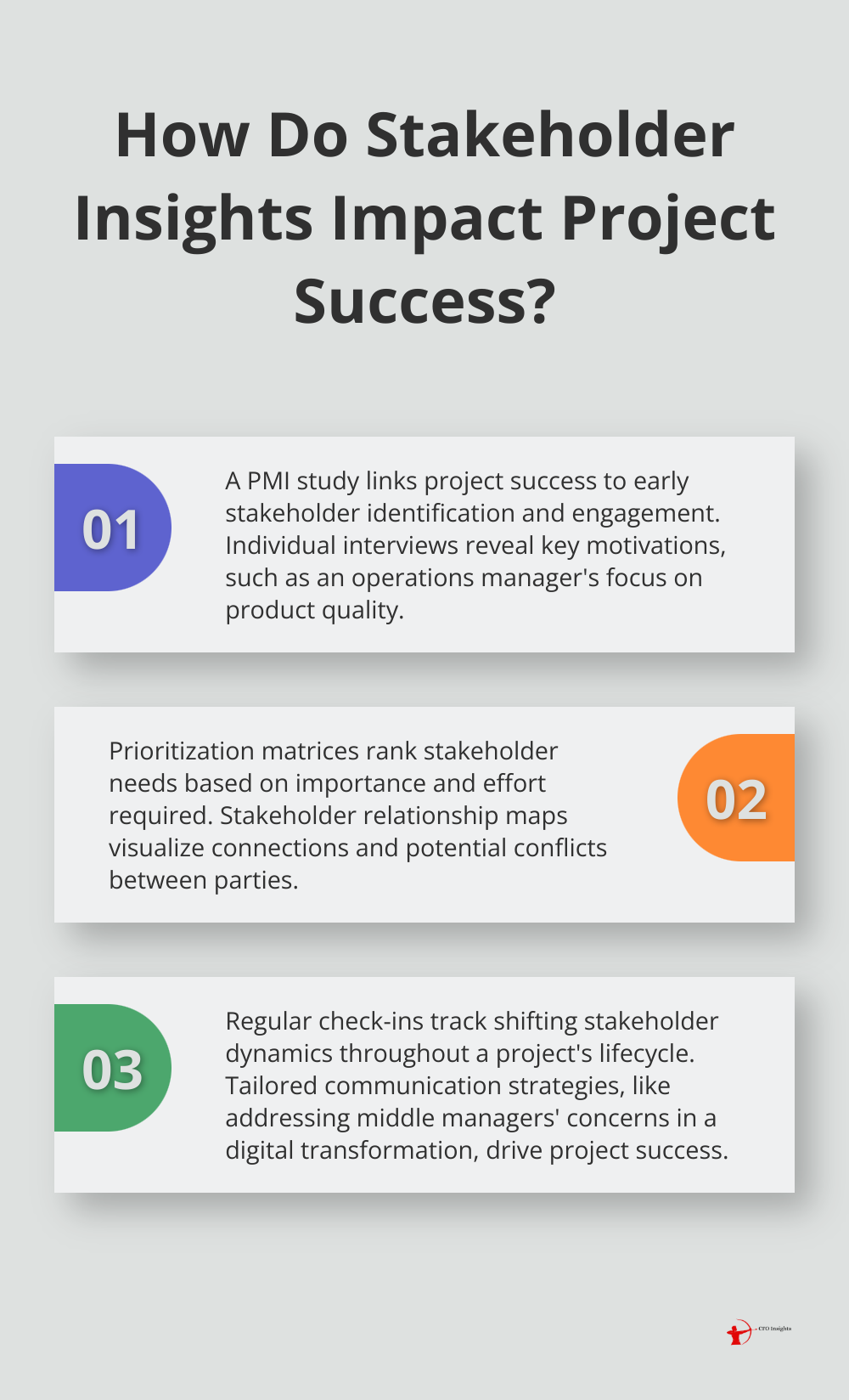 Infographic: How Do Stakeholder Insights Impact Project Success?